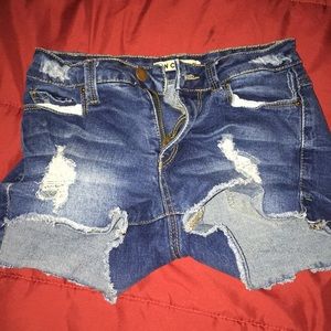 Jean shorts size 0